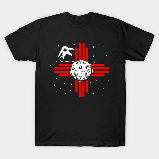 New Mexico Zia space shirt T-Shirt by Carlosj1313